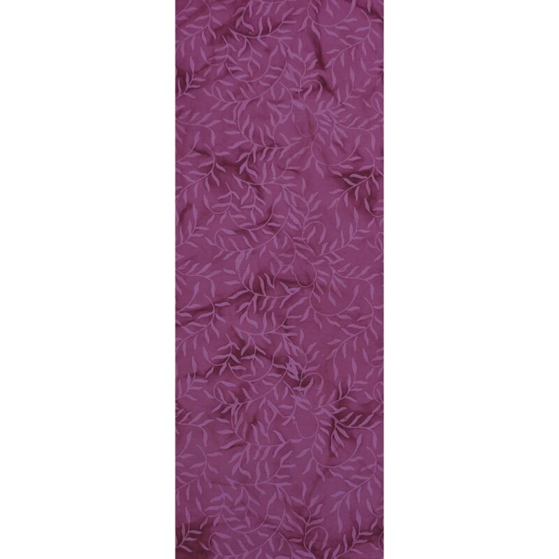 Batik Textiles - 0115 - Fuchsia Plum Purple Leaf Branches - Designer Palette - Image 2