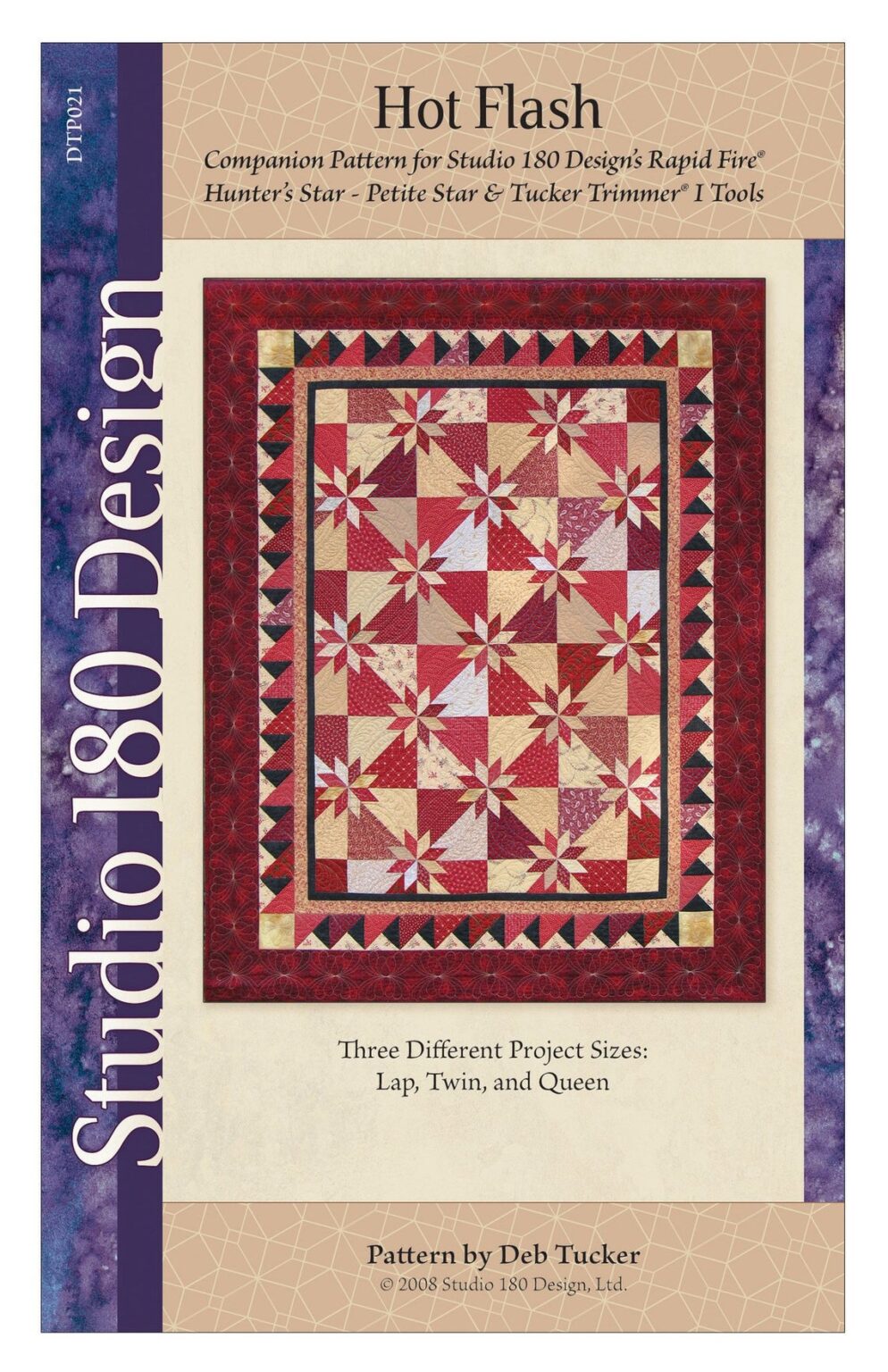 HOT FLASH Quilt Pattern Deb Tucker Studio 180 Design CREEKSIDE QUILTS