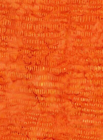 By 1/2 Yd Timeless Treasures/B9121/RED Orange on Orange Tonga Batik B789 