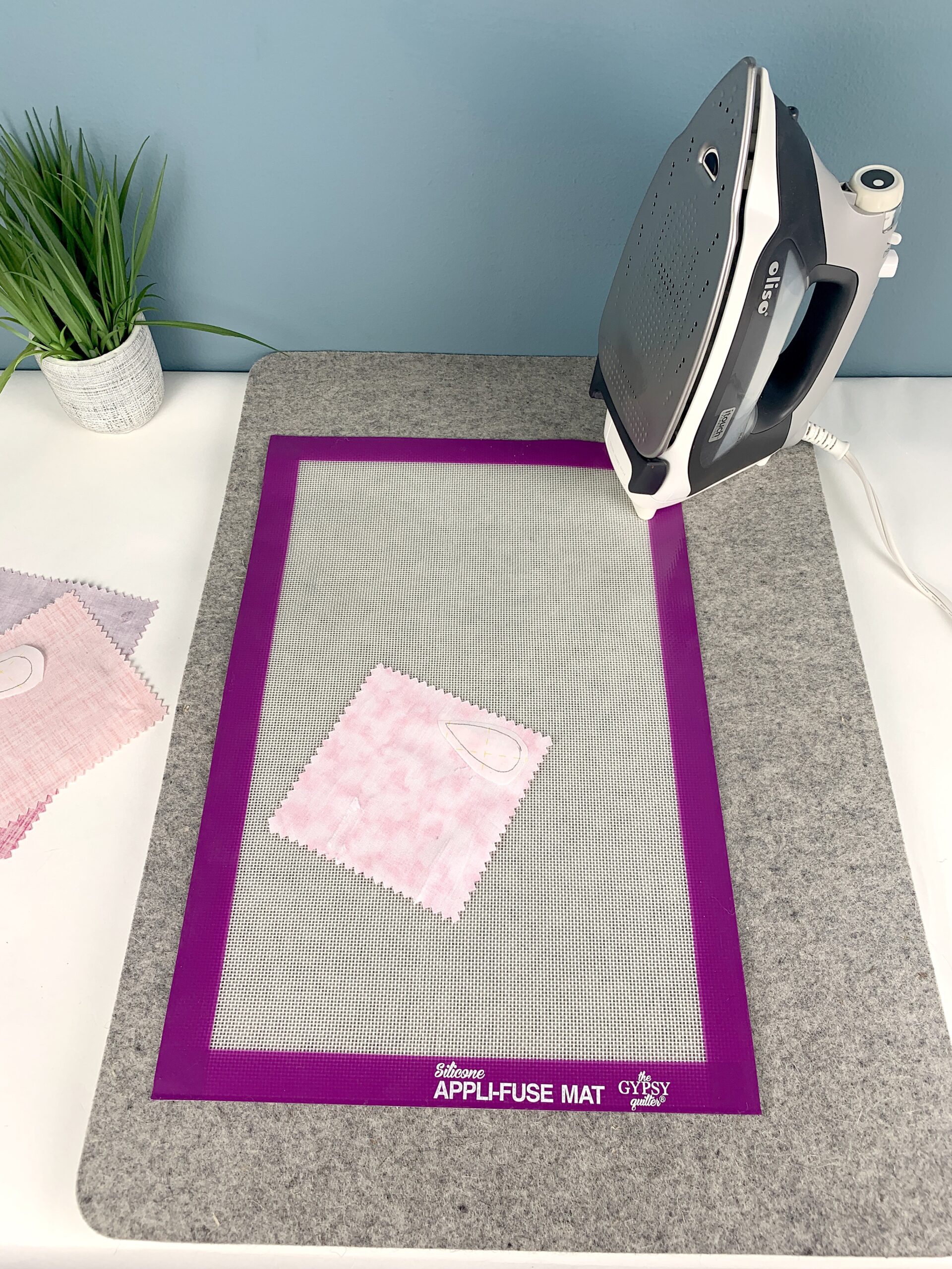 Silicone Appli-Fuse Mat – 12″ x 18″ – The Gypsy Quilter – Fusing ...