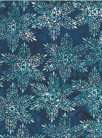 Moose Batik Navy Quilt Fabric S2344-19