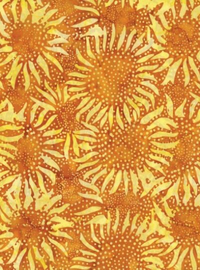 Hoffman Bali Batik V2546 135 Pastel Sunflower By The Yard