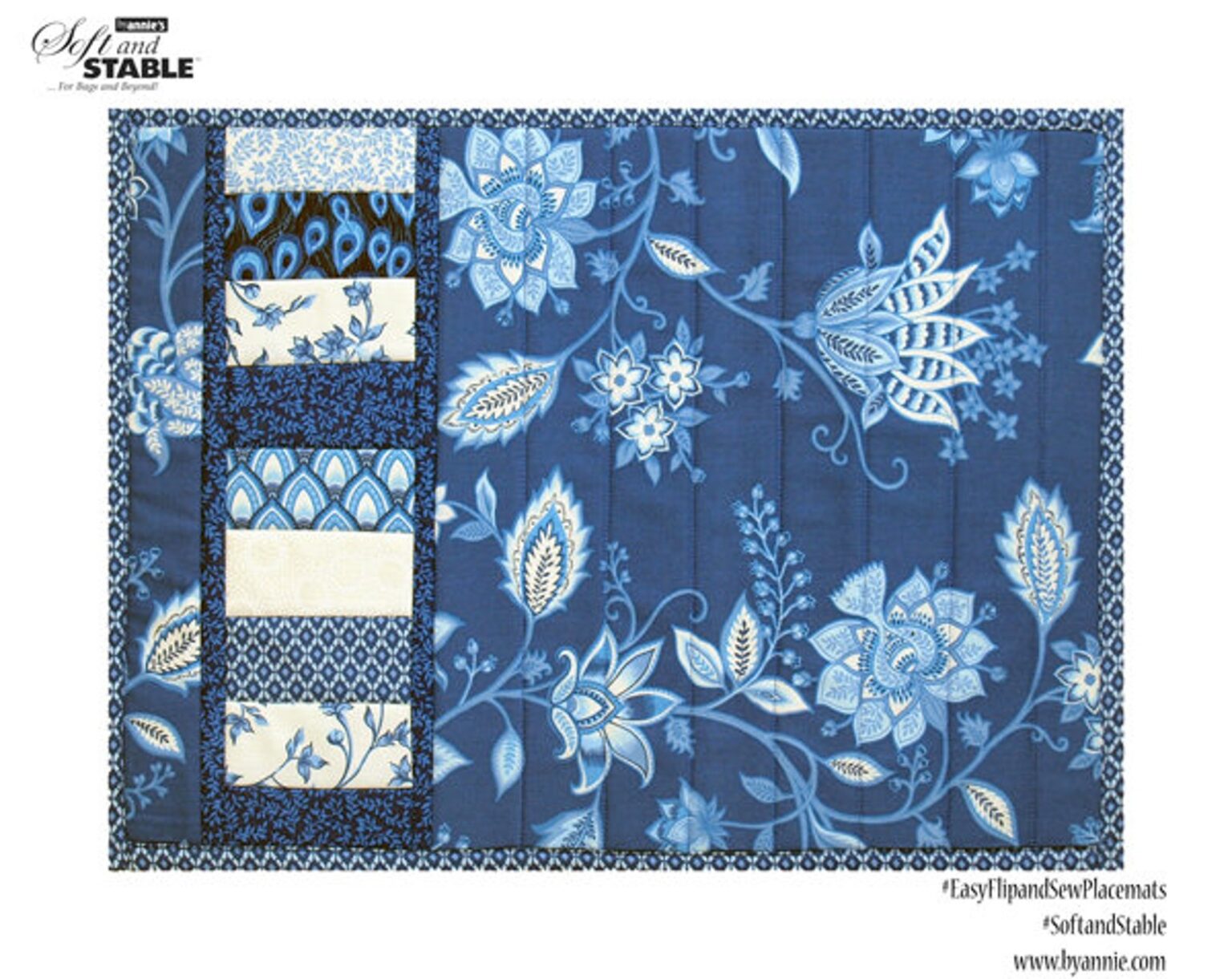 Easy Flip And Sew Placemats Sewing Pattern Two Styles