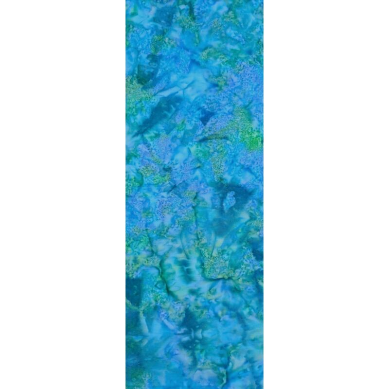 Anthology - 100Q-2045 Aqua Green - Lava Solids - Batik Watercolor Fabric - Image 2