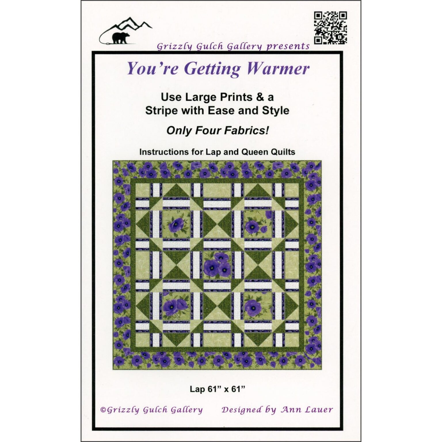 You’re Getting Warmer Quilt Pattern Grizzly Gulch Gallery Ann Lauer