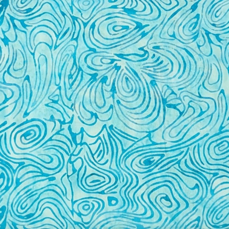 Island Batik - IB BE24-D1 - Aqua Marble - Foundations Blenders