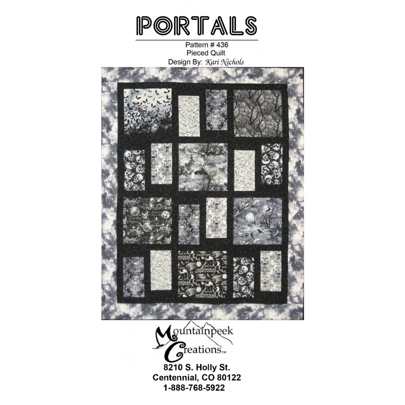 Portals Quilt Pattern Mountainpeek Creations Kari Nichols