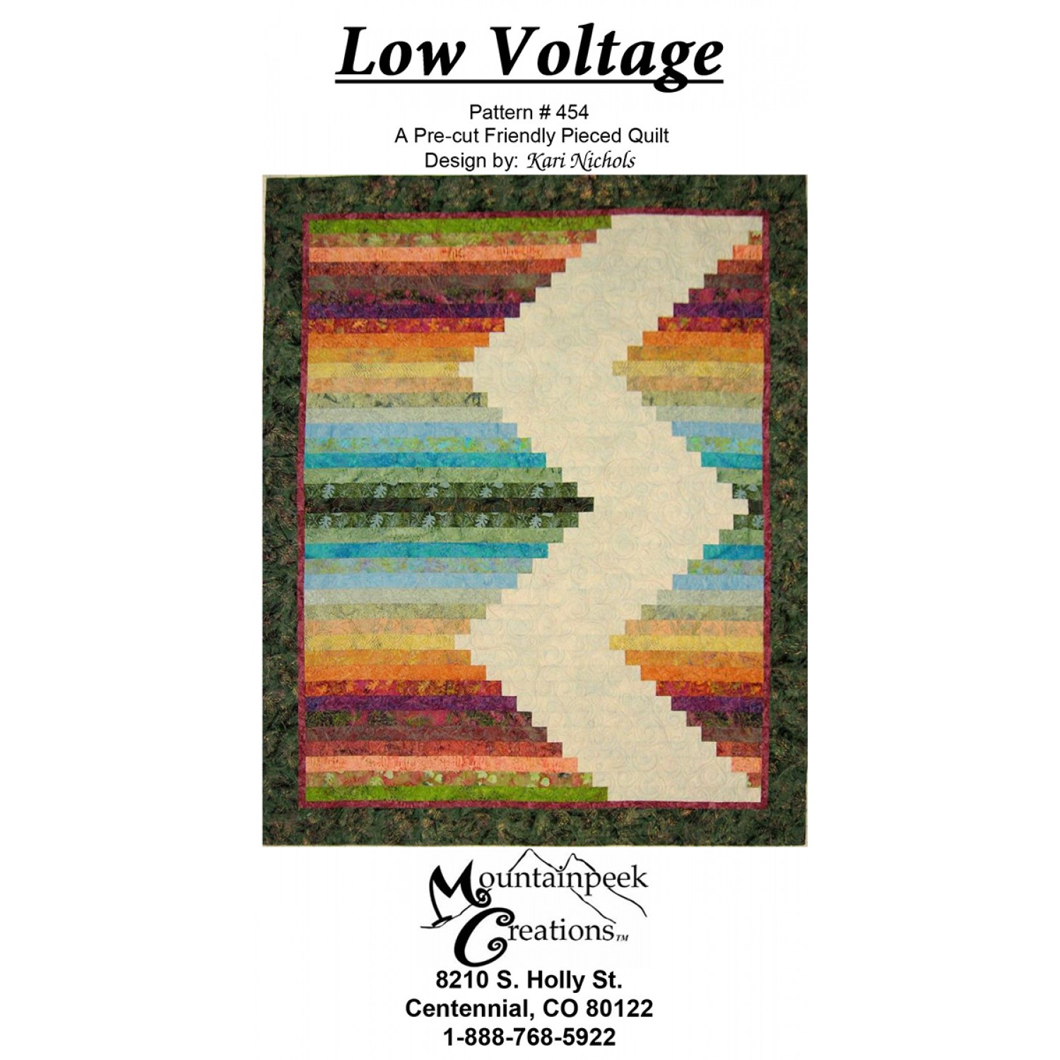 Low Voltage Quilt Pattern Mountainpeek Creations Kari Nichols
