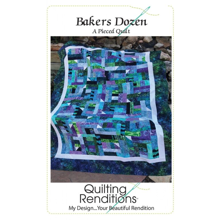Bakers Dozen Quilt Pattern Quilting Renditions Kari Nichols