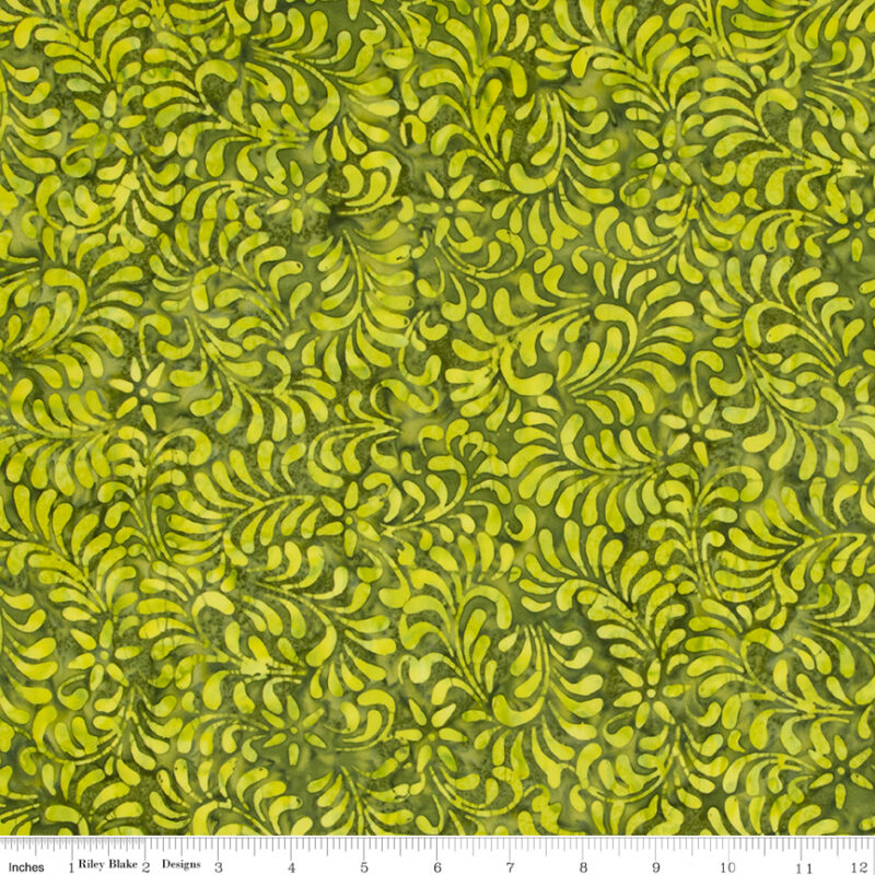 Riley Blake - BTHH1167 Fern - Expressions - Batik Fabric - Image 2