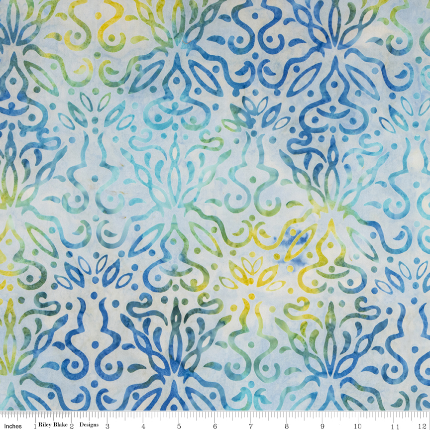 Riley Blake – BTPT1126 Morning Glory – Expressions – Batik Fabric ...