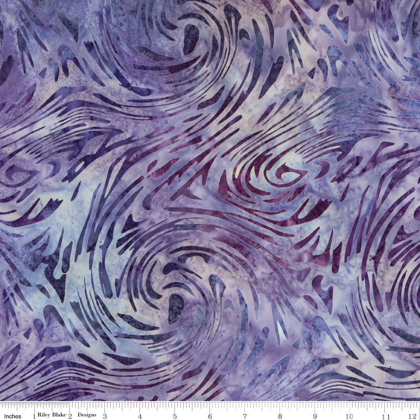 Riley Blake – BTPT1144 Grape Slushie – Expressions – Batik Fabric ...