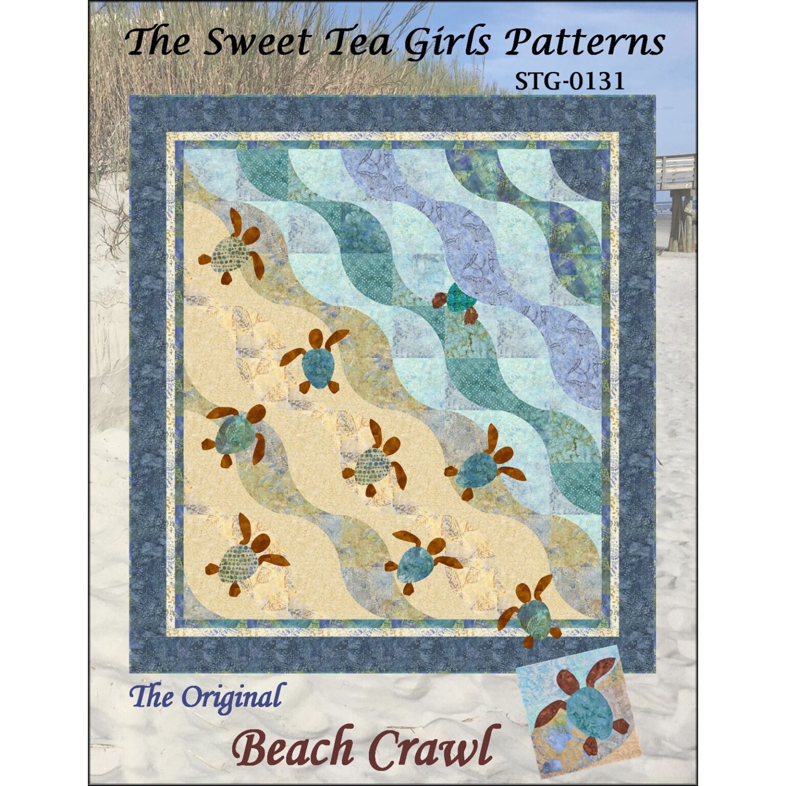 The Original BEACH CRAWL Quilt Pattern The Sweet Tea Girls