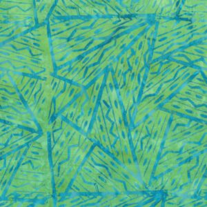 439Q-2 Abstract Lines - Mint Blue