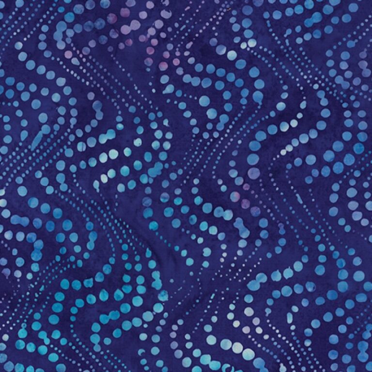 Benartex 9242 66 Grape Sound Waves Bali Celebration Batik Fabric