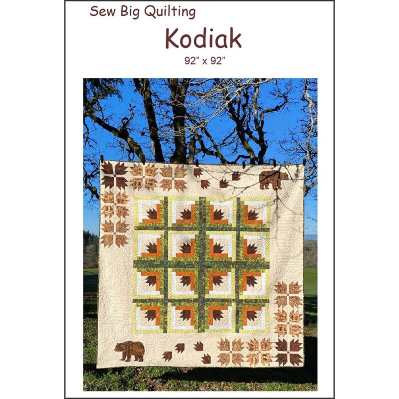Kodiak Quilt Pattern - Sew Big Quilting - JoAnna Rogers