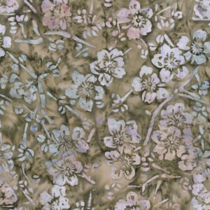 2675Q-X Taupe Bamboo Floral