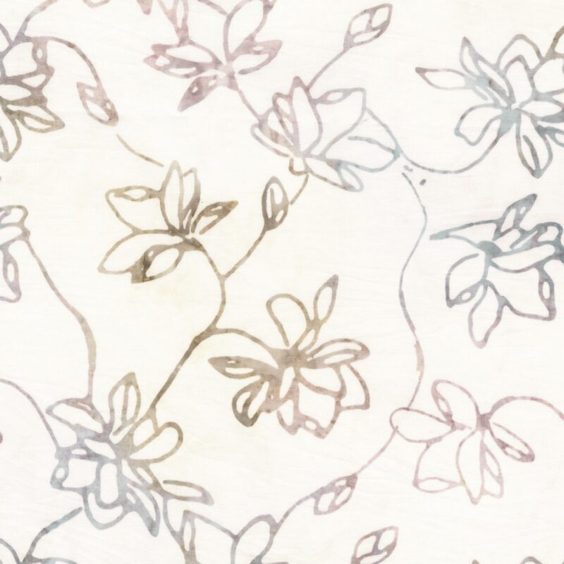 Anthology - 2683Q-X - Sand Lotus - Faye - Batik Fabric