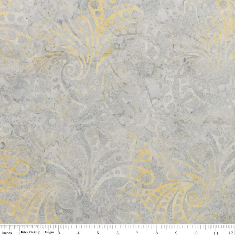 Riley Blake - BTAP817 Platinum - Breathe - Expressions - Batik Fabric - Image 3