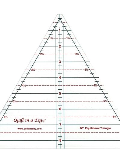 Double Strip Quilt Ruler, 10 Inch Acrylic Quilting Triangle Rulers, Non- Quilting  Rulers and Templates 