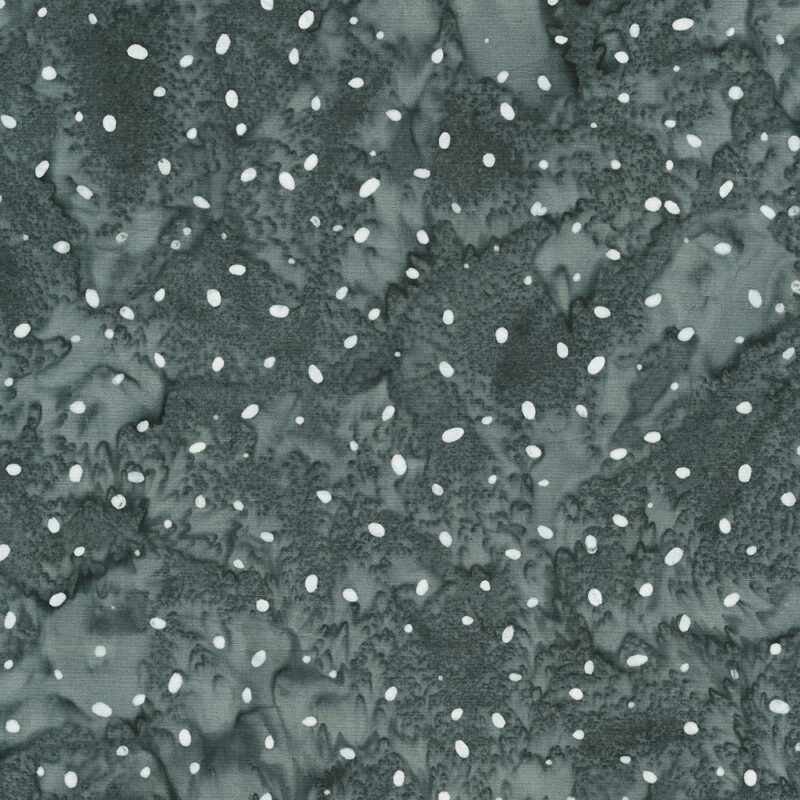 Anthology - 2541Q-X Charcoal Ditsy Dots - Noir - Batik Fabric