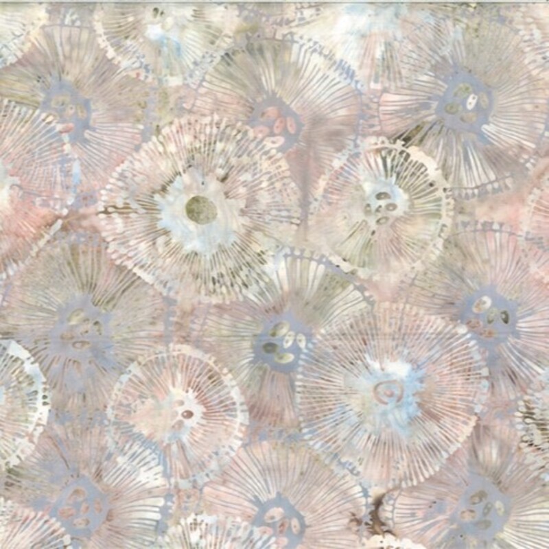 Hoffman California - MR53-501 Sand Dollar - Abstract Sea Texture - Jelly Fish - McKenna Ryan