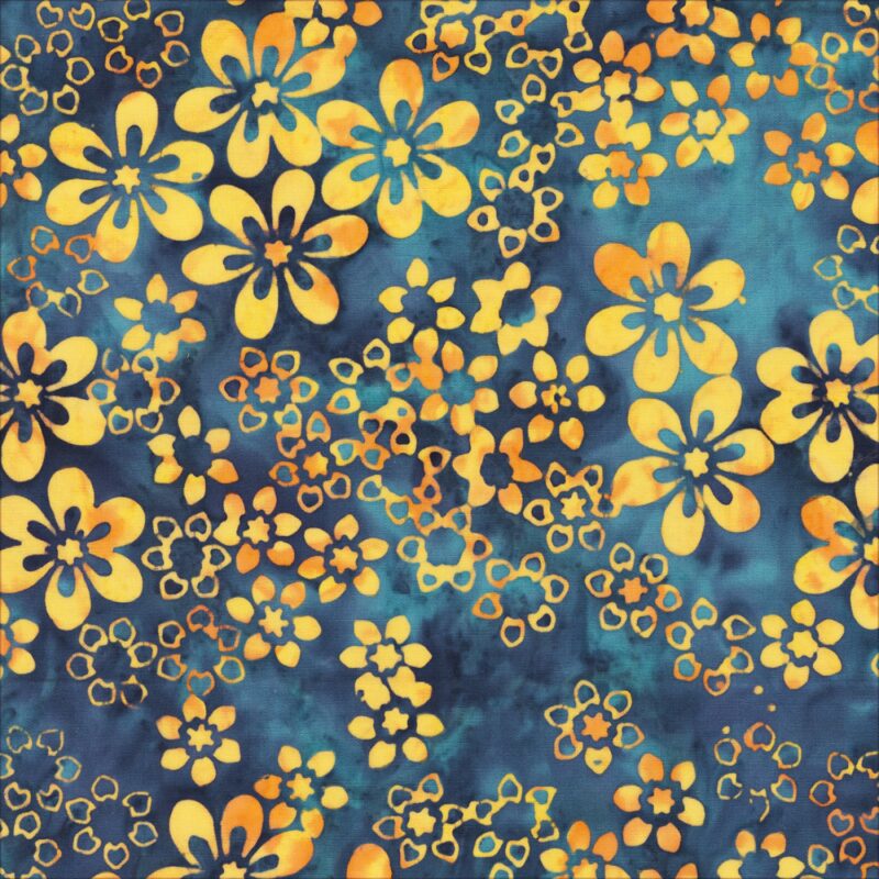 Anthology - 3501Q-X Ocean Star Garden - Beach Vibes - Batik Fabric