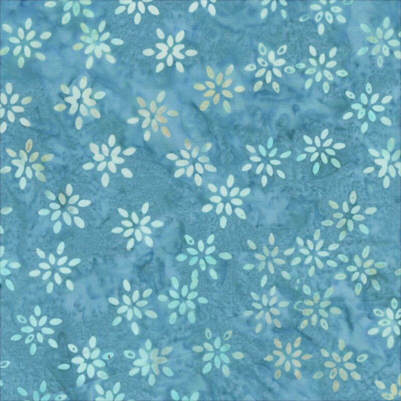 Anthology - 3507Q-X Atlantis Sparking Flowers - Beach Vibes - Batik Fabric