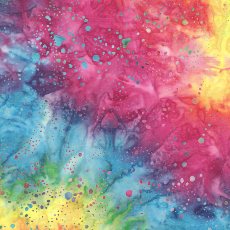 Anthology - 859Q-16 Surreal - Paint Splatter 2.0 - Batik Fabric