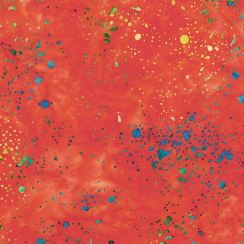 Anthology - 859Q-2 Papyrus - Paint Splatter 2.0 - Batik Fabric