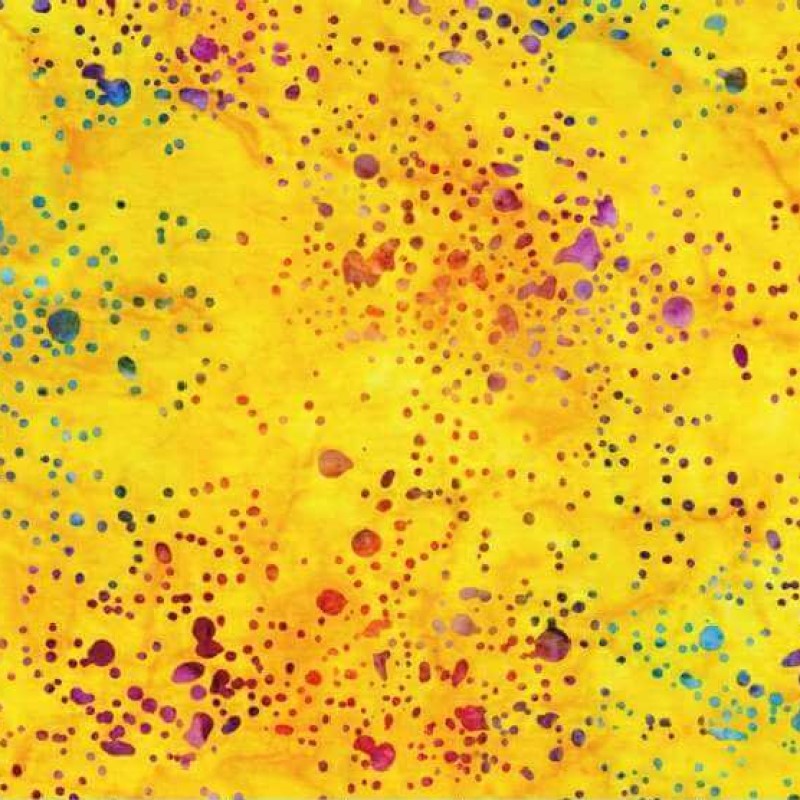 Anthology - 859Q-4 Acrylic - Paint Splatter 2.0 - Batik Fabric