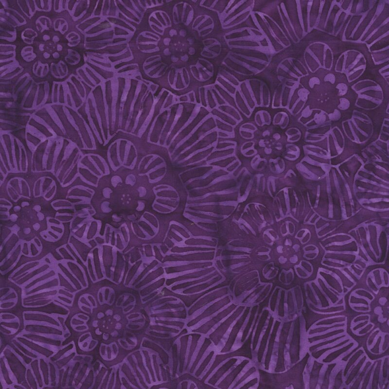 Anthology - 895Q-11 Violet - Etch - Batik Fabric