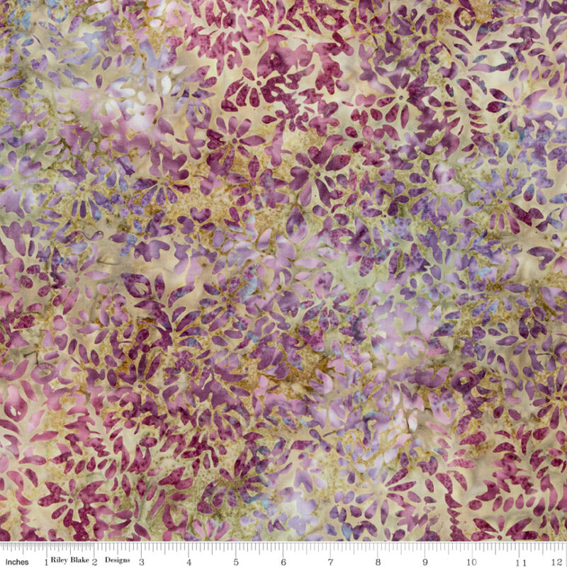 Riley Blake - BT23025-202 Mulberry Jam - Frozen Grapes - Batik Fabric - Image 2