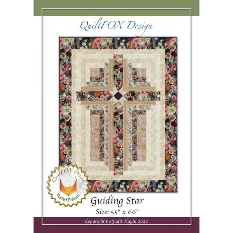 Guiding Star Quilt Pattern - QuiltFOX Design - Judit Hajdu