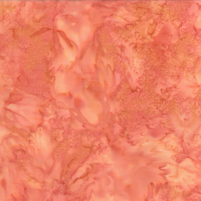 Hoffman California - 1895-13 Orange - Watercolor Batik Fabric - Image 3