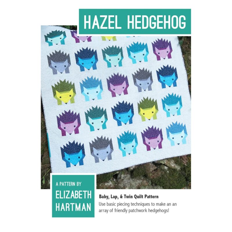 Hazel Hedgehog Quilt Pattern - Elizabeth Hartman