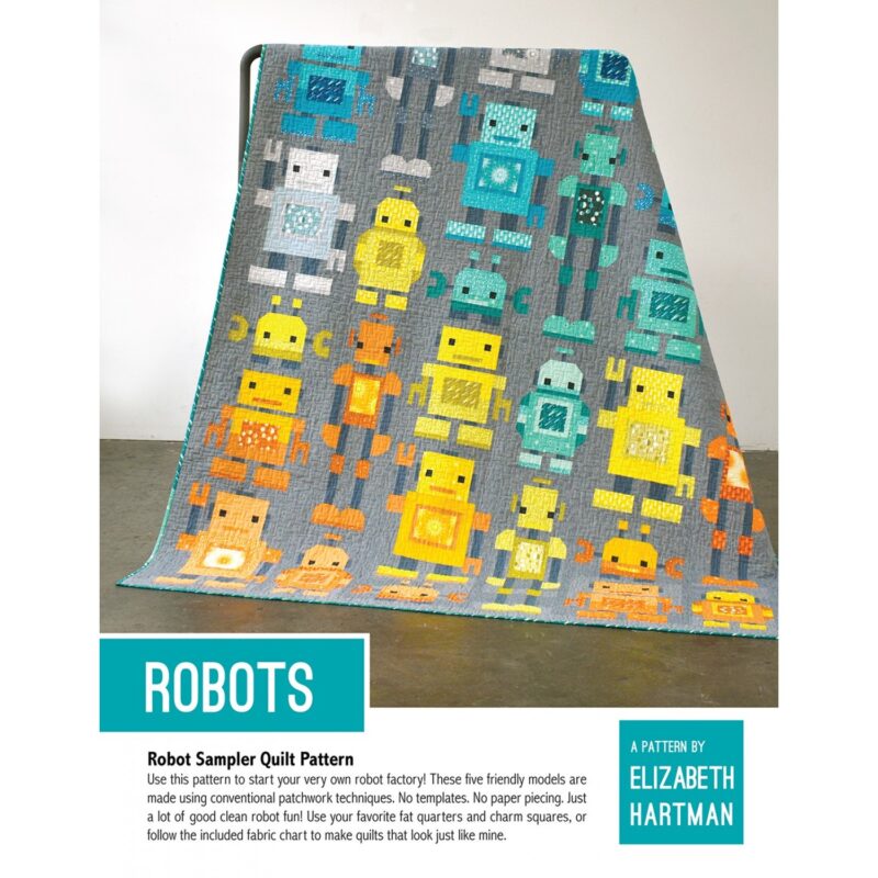 Robots Quilt Pattern - Elizabeth Hartman