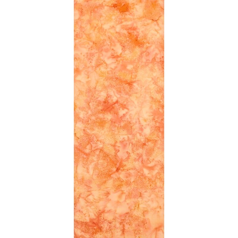 Hoffman California - 1895-13 Orange - Watercolor Batik Fabric - Image 2