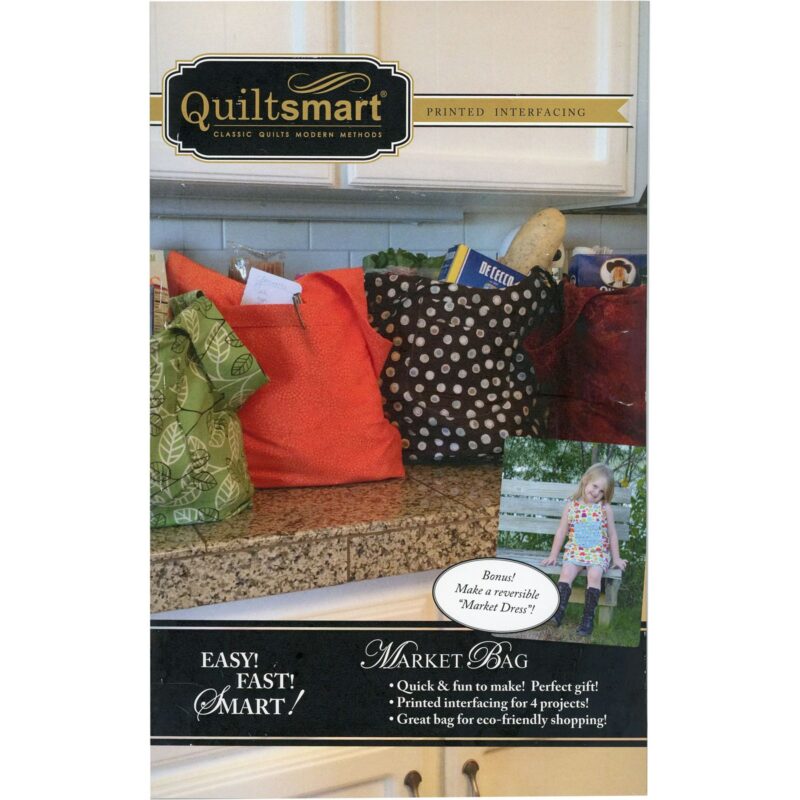 MARKET BAG Fun Pack - Quiltsmart - Instructions and 2 Interfacing Panels