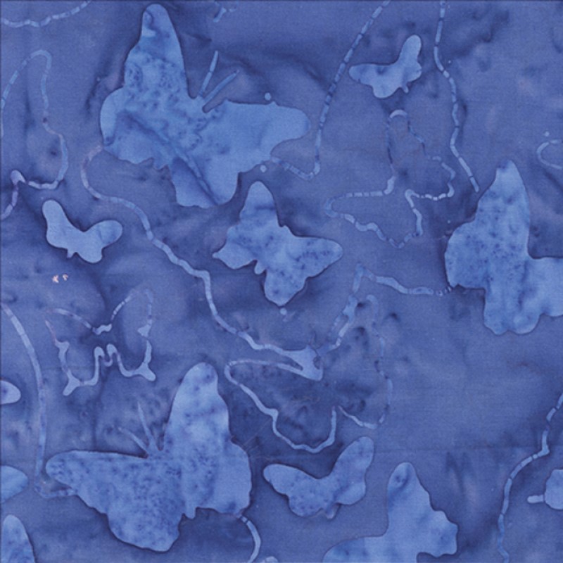 Anthology - 3543Q-X Twilight Butterflies - Fairy Land by JdJ - Batik Fabric