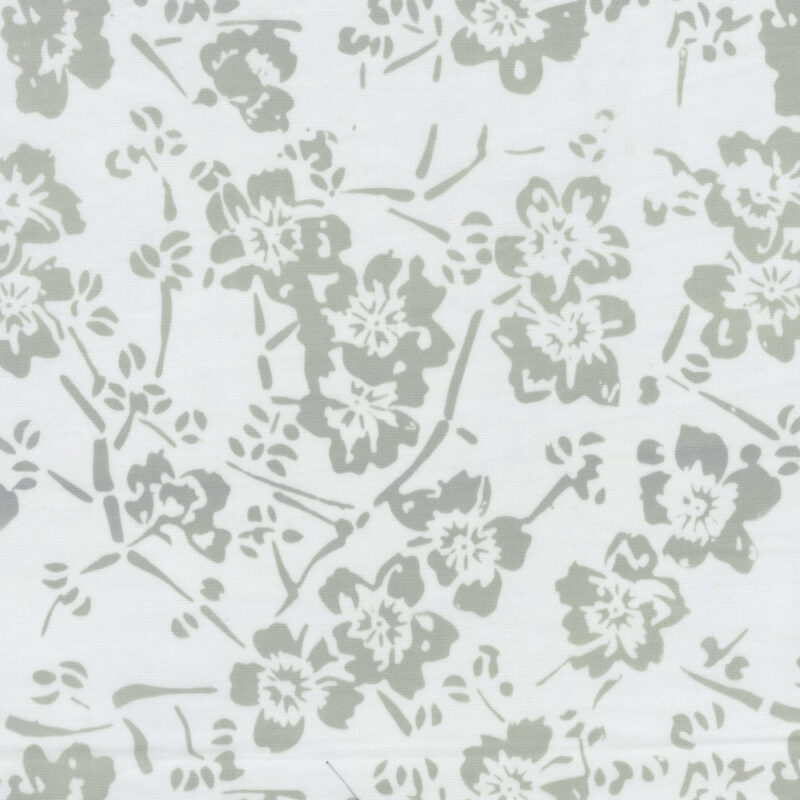 Anthology - 892Q-2 Silence Bamboo Floral - Silencio - Batik Fabric