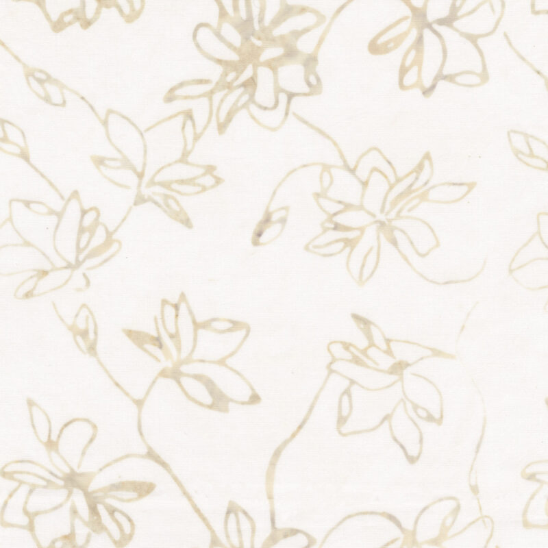 Anthology - 894Q-1 Whisper Lotus - Silencio - Batik Fabric