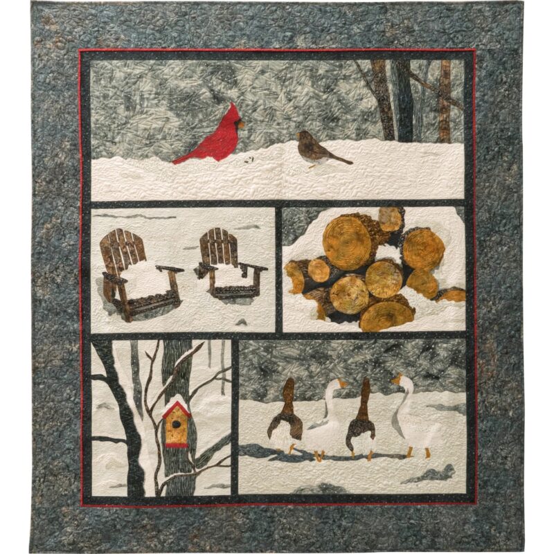 Solstice BOM Applique Quilt Pattern - Fourth & Sixth Designs - Barbara Persing, Mary Hoover