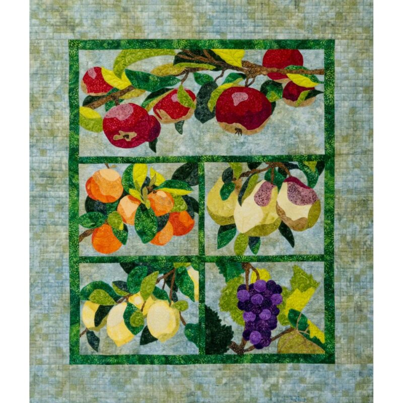 The Orchard BOM Applique Quilt Pattern - Barbara Persing