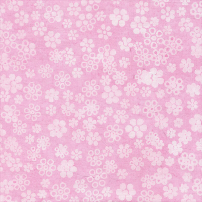 Anthology - 3634Q-X Blush Ditsy Daisy - Lollypop by JdJ - Batik Fabric
