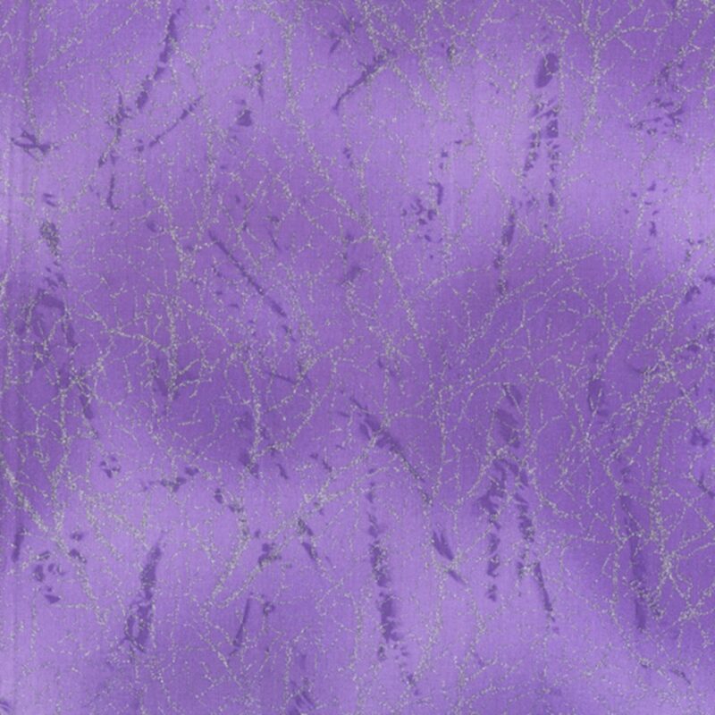 Windham - 51394-31 Purple - Diamond Dust Glitter - Printed Fabric