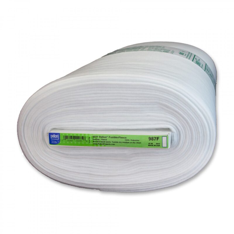 Pellon® 987F Fusible Fleece - 45" White Single-Sided Mid Weight