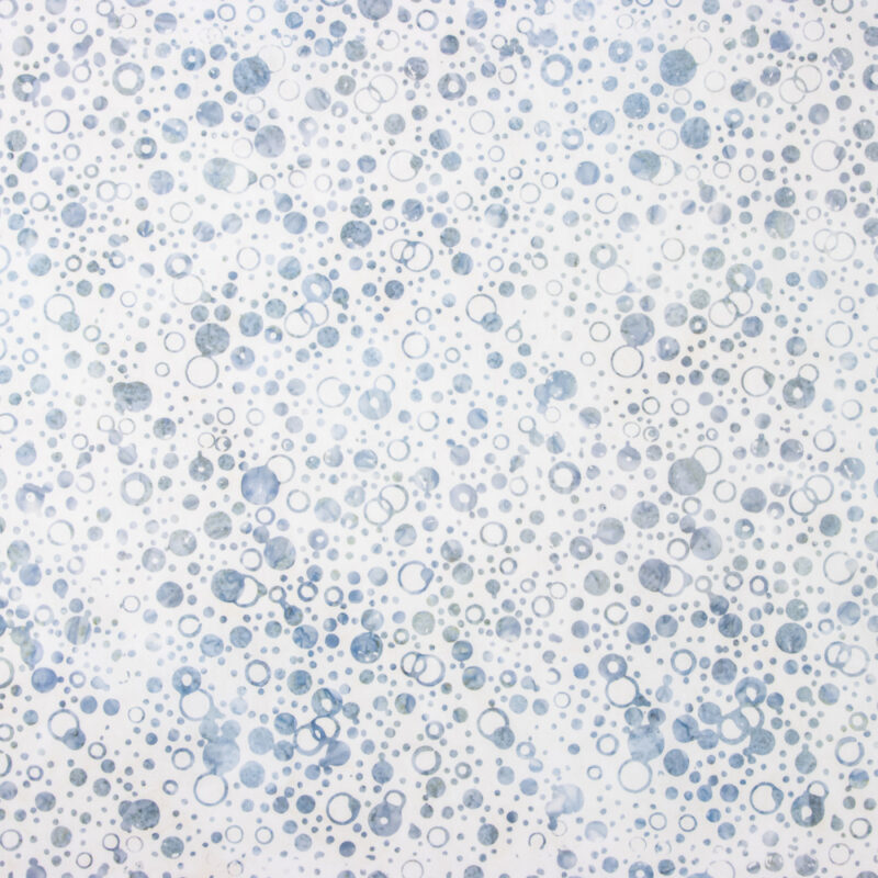 Riley Blake - BT23044-123 White Smoke - Achromatic Dance - Batik Fabric