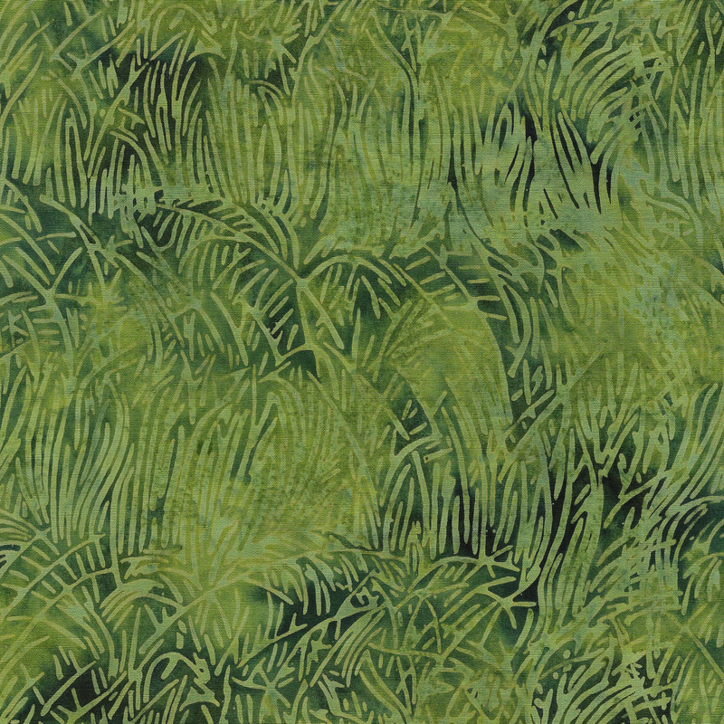 Island Batik - IB  112422650 - Green Gecko Wheat Grass - Willow Creek