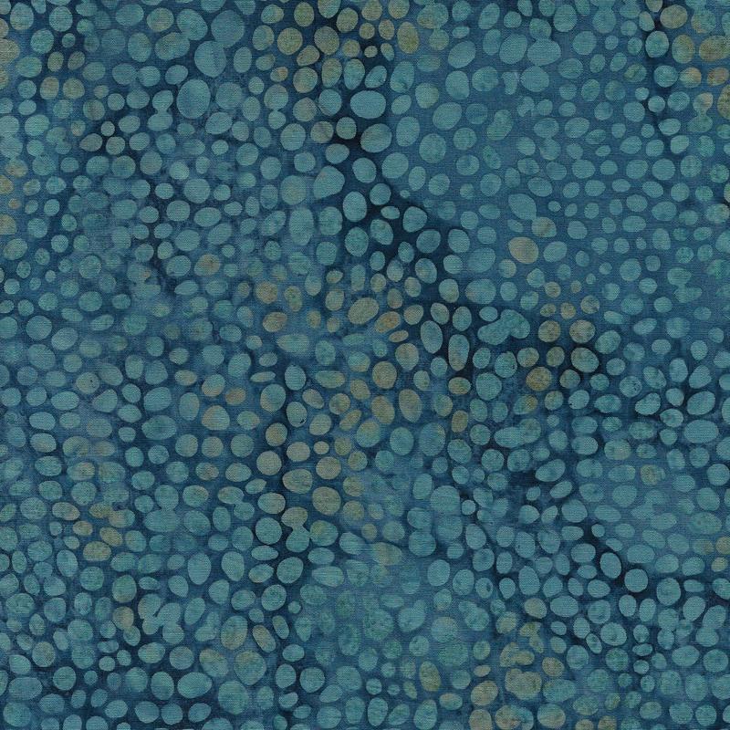 Island Batik - IB  112425565 - Blue Denim Rock - Willow Creek